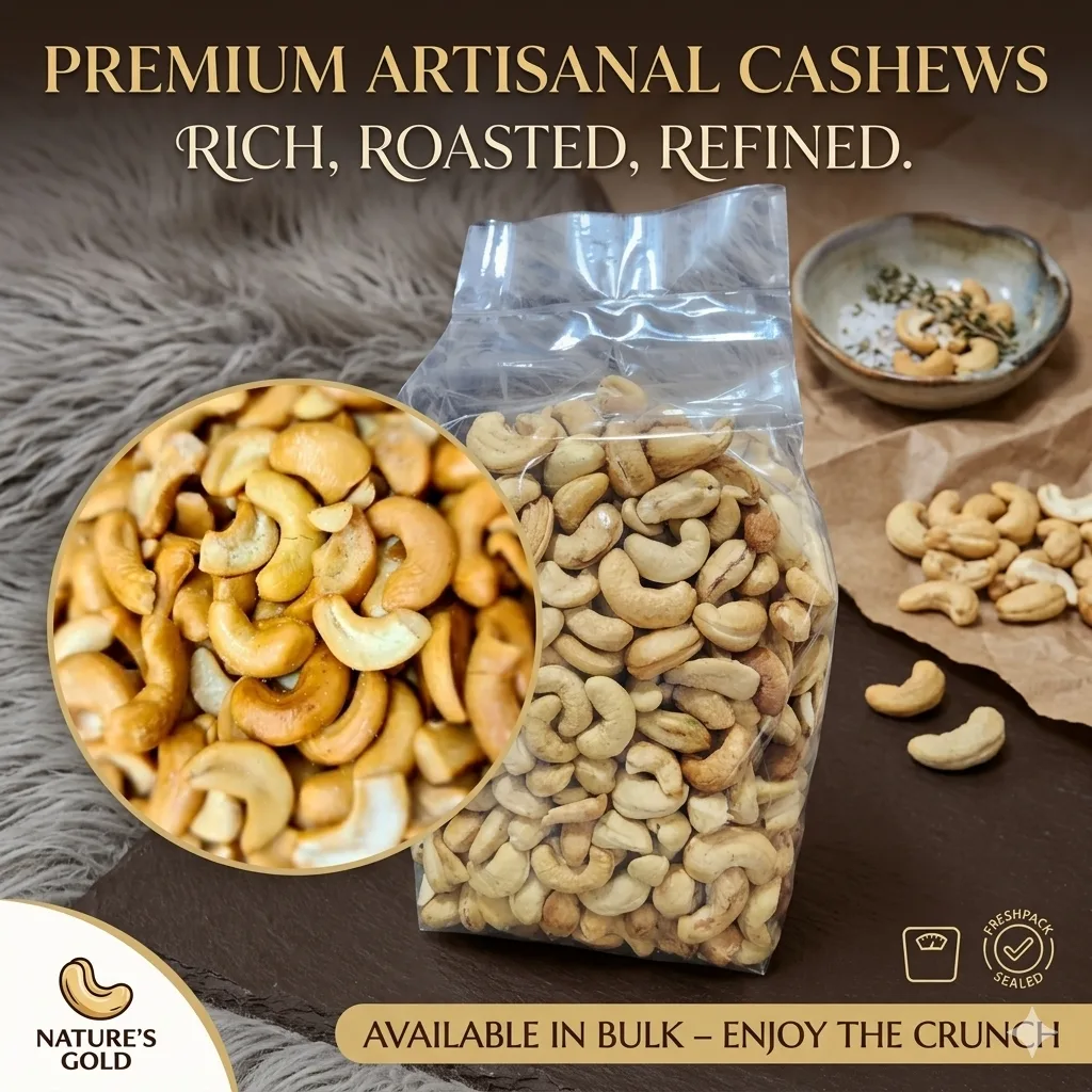 Premium Cashew Nuts 🥜✨ ( 1KG)