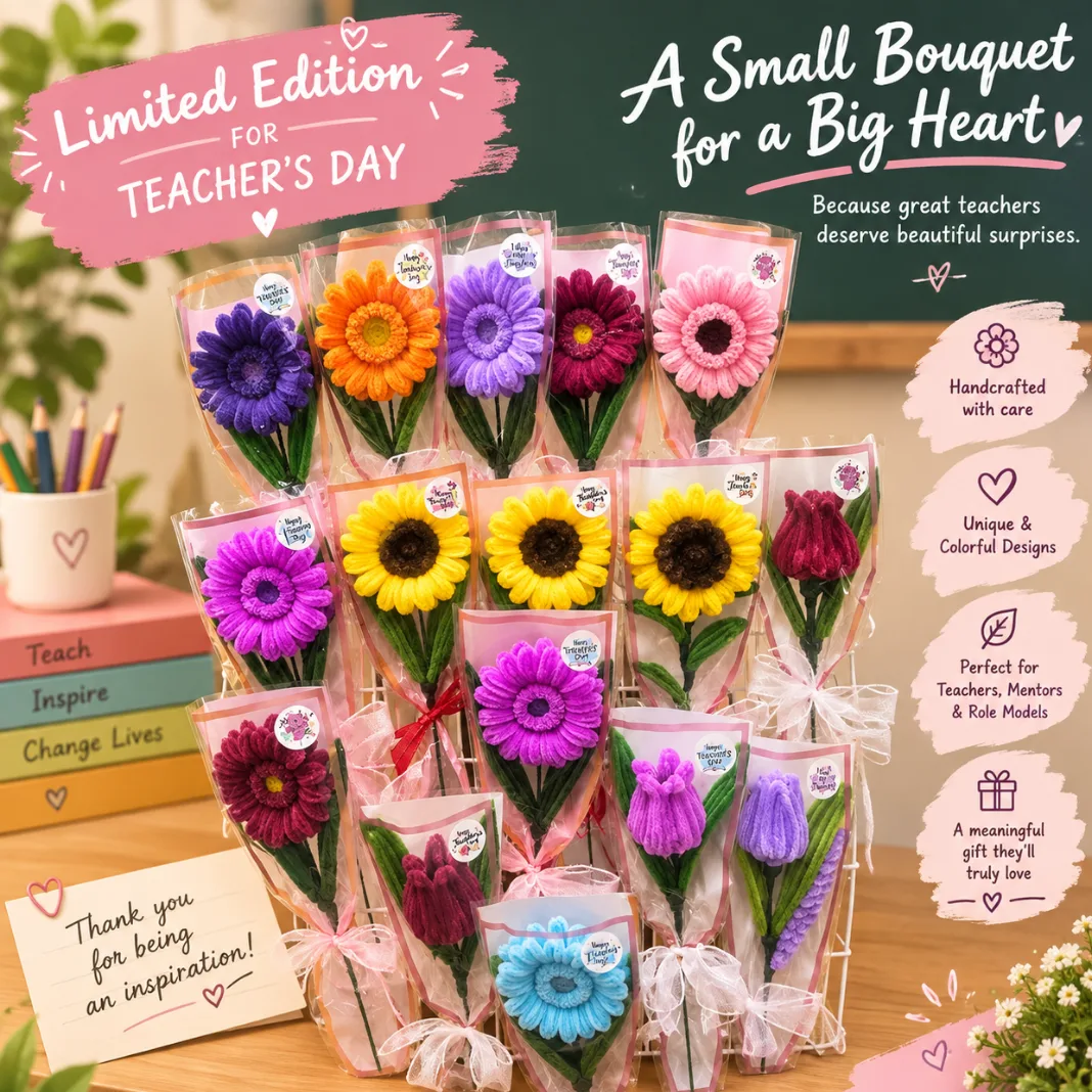 Single Flower Boquet (Teacher's Day Limited Edition)